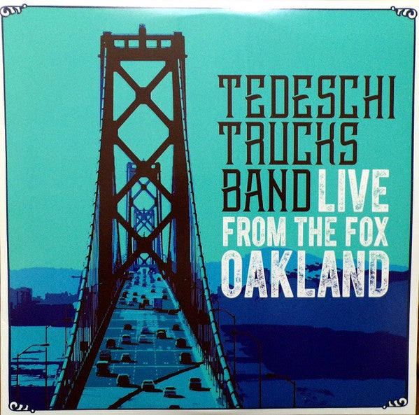 Tedeschi Trucks Band ‎– Live From The Fox Oakland - New 3 LP Record 2017 Fantasy USA 180 gram Vinyl & Download - Rock / Blues Rock - Shuga Records