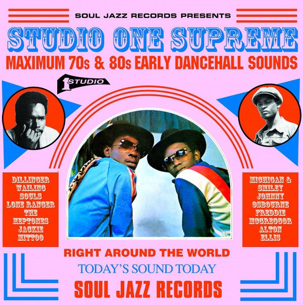 Various ‎– Studio One Supreme: Maximum 70s & 80s Early Dancehall Sounds - New Vinyl Record 2017 Soul Jazz Records 'Studio One' Series 3-LP Compilation with Download - Reggae / Dancehall - Shuga Records