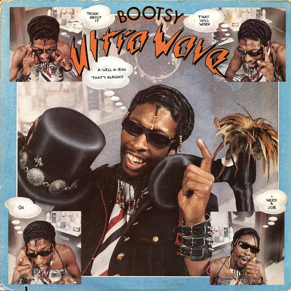 Bootsy Collins - Ultra Wave - VG LP Record 1980 Warner USA Original Vinyl - Funk / P.Funk - Shuga Records