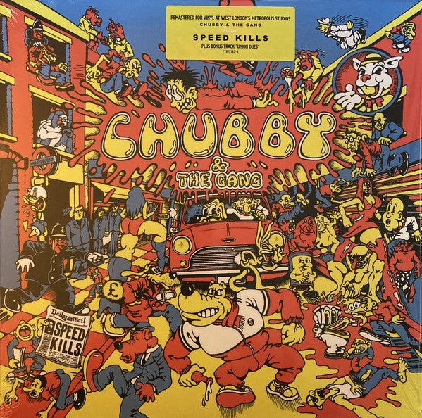 Chubby & The Gang ‎– Speed Kills - New LP Record 2021 Partisan UK Import Vinyl - Punk - Shuga Records