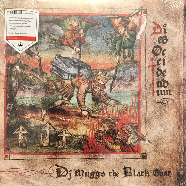 DJ Muggs the Black Goat ‎– Dies Occidendum - New LP Record 2021 Sacred Bones USA Red Vinyl & Download - Hip Hop / Trap - Shuga Records