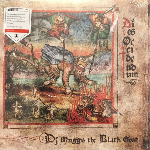 DJ Muggs the Black Goat ‎– Dies Occidendum - New LP Record 2021 Sacred Bones USA Red Vinyl & Download - Hip Hop / Trap