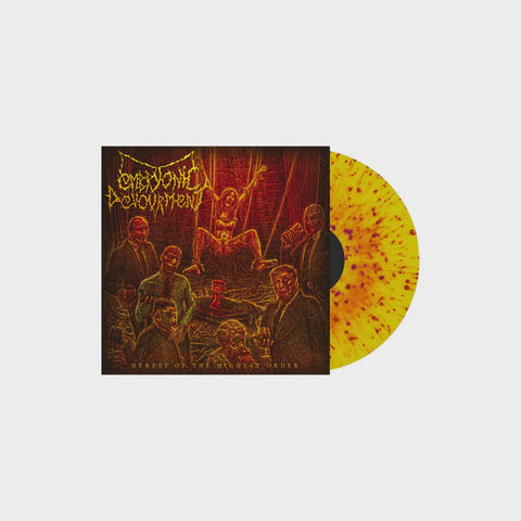 Embryonic Devourment – Heresy Of The Highest Order - New LP Record 2022 Unique Leader Vomit Splatter Vinyl - Death MetalPLATTER