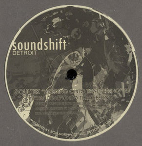 Soultek ‎– Holding Onto That Feeling EP - Mint 12" Single Record 2007 soundshift USA Vinyl - Detroit Minimal Techno / Glitch