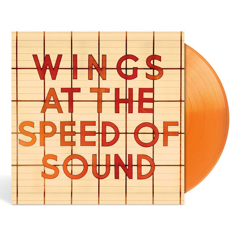 Paul McCartney / Wings – Wings At The Speed Of Sound (1976) - New LP Record 2017 MPL/Capitol Europe Import 180 gram Orange Vinyl & Download - Pop Rock