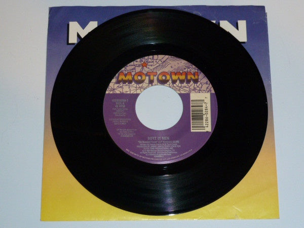 Boyz II Men - On Bended Knee (LP Version) / I'll Make Love To You (Sexy Version) - VG+ 7" Single 45RPM 1994 Motown USA - R&B
