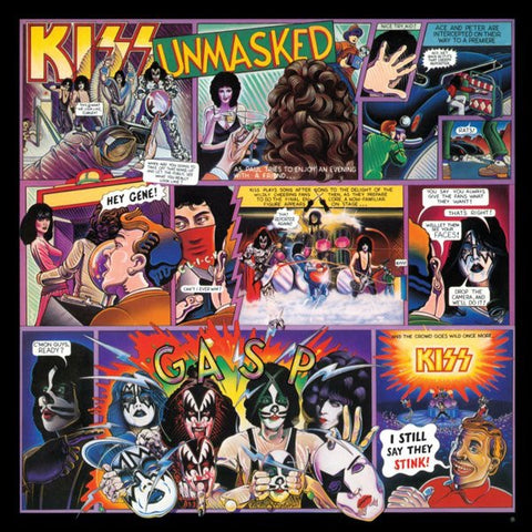 KISS - Unmasked (1980) - New 2014 LP Record 180gram Vinyl Reissue - Hard Rock / Glam