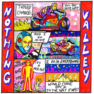 Melkbelly ‎– Nothing Valley - New Lp Record 2017 Wax Nine USA Orange Vinyl & Download - Chicago Noise Rock / Experimental
