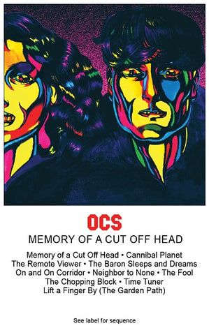 OCS ‎(Thee Oh Sees) – Memory Of A Cut Off Head - New Cassette 2018 Burger Records White Tape - Psych Rock