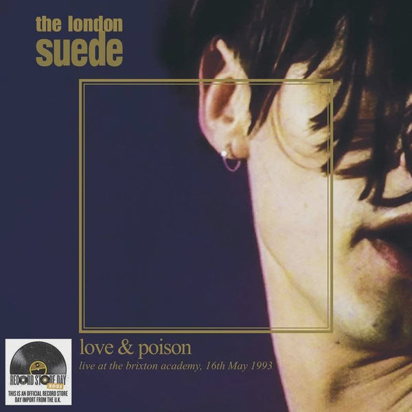 The London Suede ‎– Love & Poison: Live At The Brixton Academy, 16th May 1993 - New 2 LP Record Store Day 2021 Demon USA RSD Clear 180 gram Vinyl - Alternative Rock / Indie Rock - Shuga Records