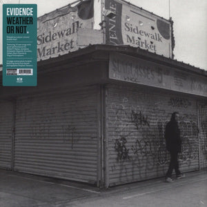 Evidence ‎– Weather Or Not - New 2 LP Record 2018 Rhymesayers USA Blue Vinyl - Hip Hop / Boom Bap