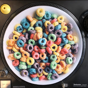 Shuga Records 2020 Limited Edition Vinyl Record Slipmat Bowl of Cereal Fruit Loops Slip Mat