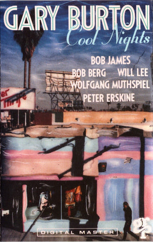 Gary Burton ‎– Cool Nights - Used Cassette Tap GRP 1991 USA - Jazz