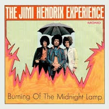 The Jimi Hendrix Experience - Burning of The Midnight Lamp - New Vinyl 7" 2018 Sony Legacy RSD Black Friday Exclusive on Orange Vinyl (Hand Numbered to 3000) - Rock / Psych-Rock