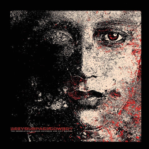 SeeYouSpaceCowboy ‎– The Correlation Between Entrance and Exit Wounds - New LP Record 2019 Pure Noise Limited Edition Indie Exclusive Black/Blood Red/Bone Tri-Stripe Colored Vinyl & Download - Metalcore