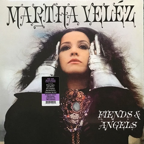 Martha Veléz ‎– Fiends & Angels (1969) - New LP Record 2020 Real Gone Music ‎USA Purple Vinyl - Blues Rock