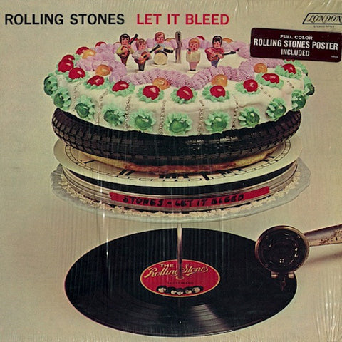 The Rolling Stones ‎– Let It Bleed - VG LP Record 1969 London USA Vinyl - Classic Rock / Blues Rock