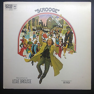 Leslie Bricusse - Scrooge - Mint- (cover VG+) LP Record 1970 Columbia Original Vinyl - Soundtrack / Musical / Holiday - Shuga Records