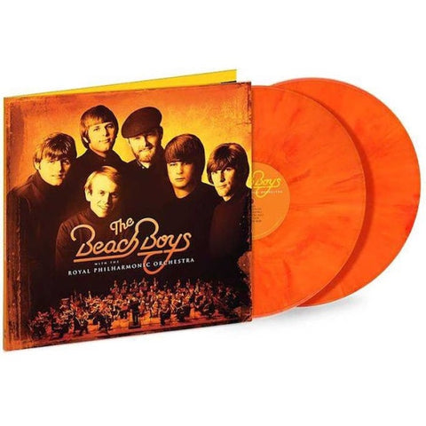 The Beach Boys - The Beach Boys With The Royal Philharmonic Orchestra - New 2019 Record 2LP Orange Vinyl - Rock / Surf