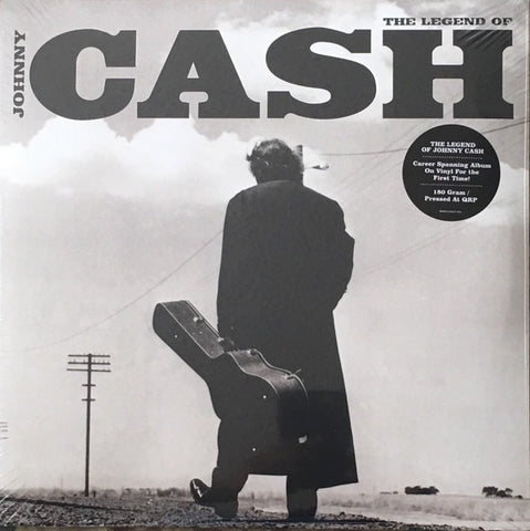Johnny Cash ‎– The Legend Of Johnny Cash - New 2 Lp Record 2014 USA 180 Gram Vinyl - Country Rock