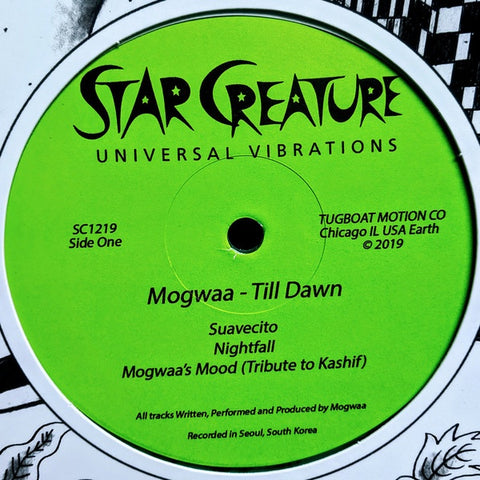 Mogwaa- Till Dawn - New 2019 Record EP Standard Black Vinyl - Electronic / Funk / Soul