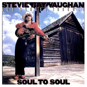 Stevie Ray Vaughan And Double Trouble - Soul To Soul - VG (Poor Cover) 1985 Original Press USA -