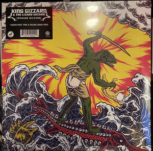 King Gizzard And The Lizard Wizard ‎– Teenage Gizzard - New LP Record 2021 ORG Music Europe Import Lizard Eyes Pink & Yellow Vinyl - Surf / Psychedelic Rock