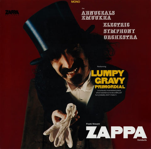 Frank Zappa conducts The Abnuceals Emuukha Electric Symphony Orchestra ‎– Lumpy Gravy Primordial  (1967) - New Vinyl Lp 2018 Zappa 'RSD First' Release Remastered at 45rpm on 180gram Burgundy Audiophile Vinyl (Limited to 4000) - Psych Rock