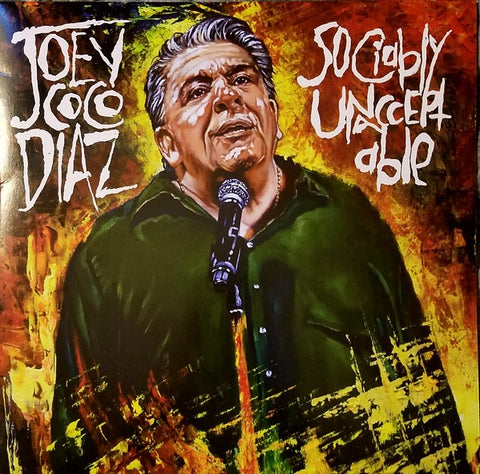 Joey Coco Diaz ‎– Sociably Unacceptable - New LP Record 2017 Comedy Dynamics USA Translucent Red, Black Smoke Vinyl - Comedy