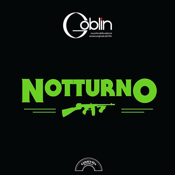 Soundtrack / Goblin - Notturno - New Vinyl Record 2017 Cinevox Record Store Day Limited Edition 'Clear Acid Green' Vinyl - Soundtrack / Prog Rock