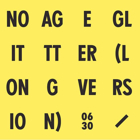 No Age ‎– Glittter - New EP Record 2010 Sub Pop Vinyl - Indie Rock / Experimental / Noise
