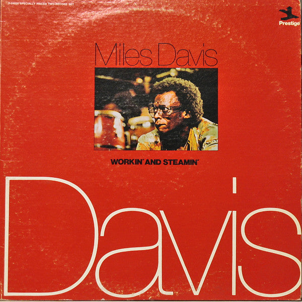 Miles Davis - Workin' And Steamin' - VG+ (2 Lp Set Missing LP #1) 1974 USA - Jazz - Shuga Records