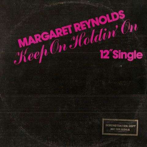 Margaret Reynolds - Keep On Holdin' On VG+ - 12" Single 1982 Moby Dick USA - Disco