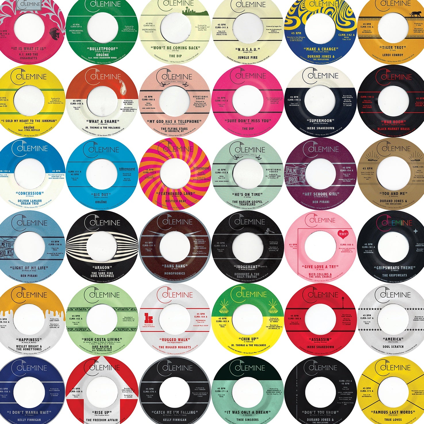 Various Artists - Soul Slabs Vol 2 - New 3 Lp 2019 Colemine RSD Exclusive Compilation on Red Vinyl - Throwback Soul / Funk / R&B - Shuga Records