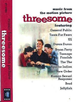 Various ‎– Threesome: Music From The Motion Picture - Used Cassette 1994 Epic - Soundtrack