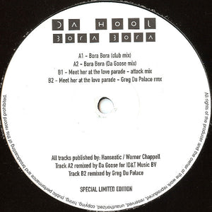 Da Hool - Bora Bora VG+ - 12" Single 1998 ID&T Netherlands - Trance