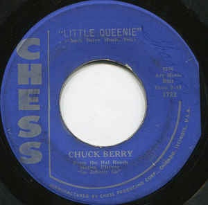 Chuck Berry - Little Queenie / Almost Grown - VG- 7" Single 45RPM 1959 Chess USA - Rock