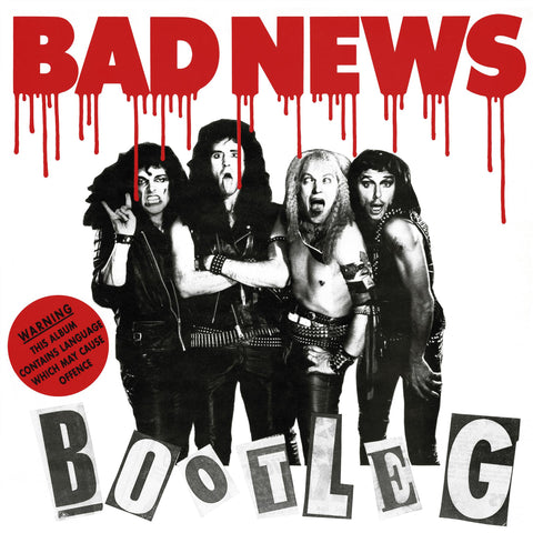 Bad News – Bootleg (1988) - New LP Record 2019 Back On Black Europe Clear Vinyl - Metal / Rock