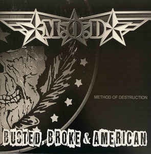 M.O.D. ‎– Busted, Broke & American - New LP Record 2017 Megaforce USA Vinyl - Hardcore / Thrash - Shuga Records