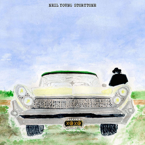 Neil Young ‎– Storytone - 2014 Reprise Records 180Gram  2 Lp Deluxe Pressing with Poster and Download - Folk Rock