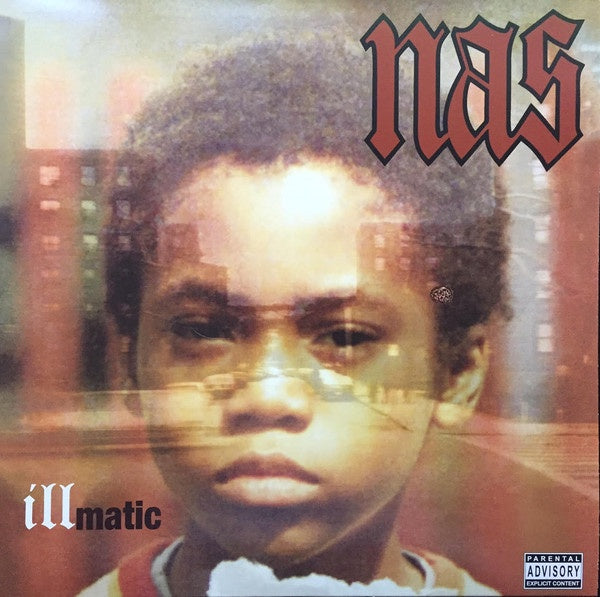 Nas ‎– Illmatic (1994) - Mint- LP Record 2017 Get On Down Newbury Comics Exclusive Clear Vinyl - Hip Hop - Shuga Records