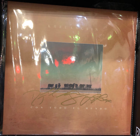 Signed Autographed - Khruangbin – Con Todo El Mundo - Mint LP Record 2018 Dead Oceans USA Vinyl - Pop / Funk / Psychedelic