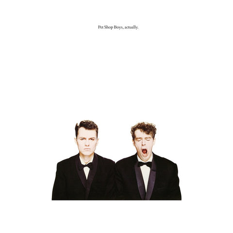 Pet Shop Boys - Actually (1987) - New LP Record 2018 Parlophone 180 gram Vinyl - Synth-Pop