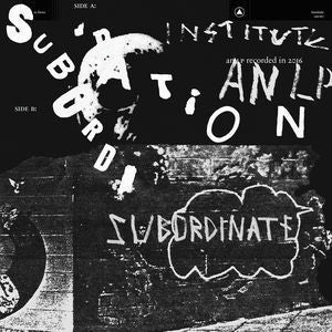 Institute ‎– Subordination - New LP Record 2017 Sacred Bones Grey Vinyl - Rock