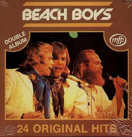 The Beach Boys ‎– 24 Original Hits - Mint- 2 Lp Record 1970's Stereo Belgium Import Vinyl - Surf Rock