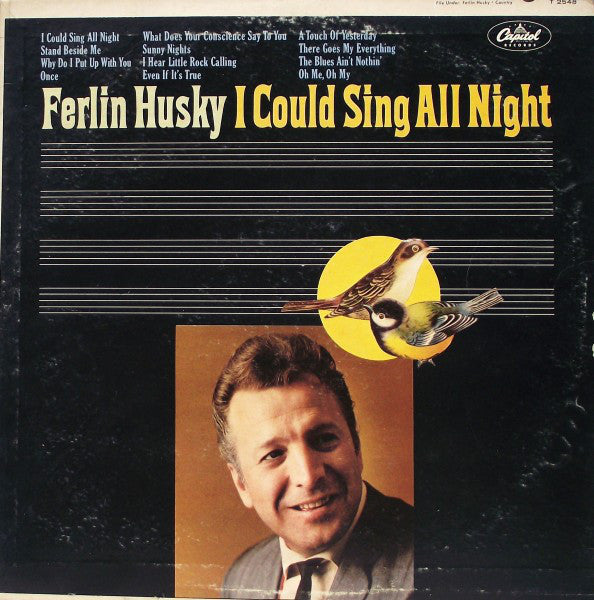 Ferlin Husky - I Could Sing All Night - VG 1966 Mono USA - Country