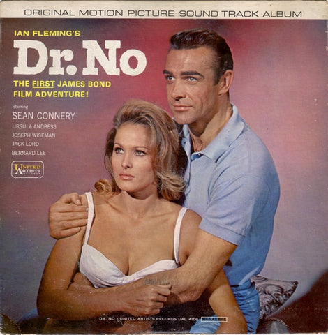 Monty Norman ‎– Dr. No (Original Motion Picture Album) - VG LP Record 1963 United Artists USA Mono Original Vinyl - Soundtrack / James Bond 007