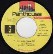 Wayne Wonder ‎– Do You Love Me / Remix - VG 7" Single 45rpm 1994 Penthouse Jamaica - Reggae