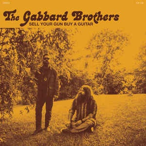 The Gabbard Brothers ‎– Sell Your Gun Buy A Guitar - New 7" Single Record 2021 Karma Chief Teal Vinyl - Indie Rock / Folk Rock