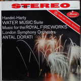 Antal Dorati - Handel-Harty: Water Music Suite & Music For The Royal Fireworks - VG 1958 Stereo USA (Original Press) - Classical